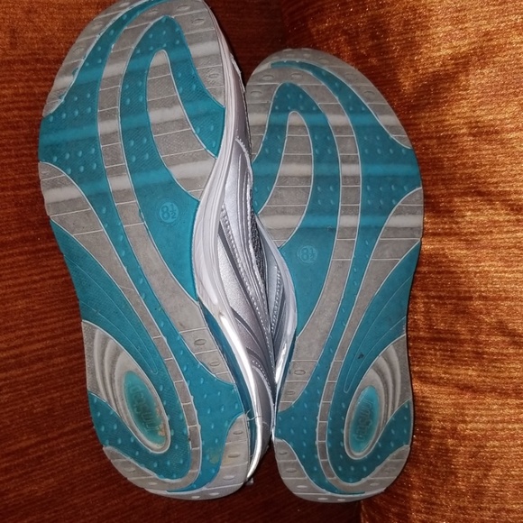 TrimStep Sneakers Turquoise Silver Teal Grey 8.5 M - Picture 5 of 6